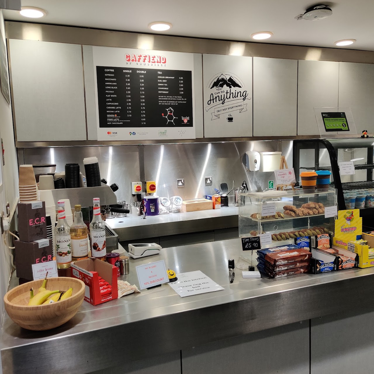 Caffiend of Cambridge interior