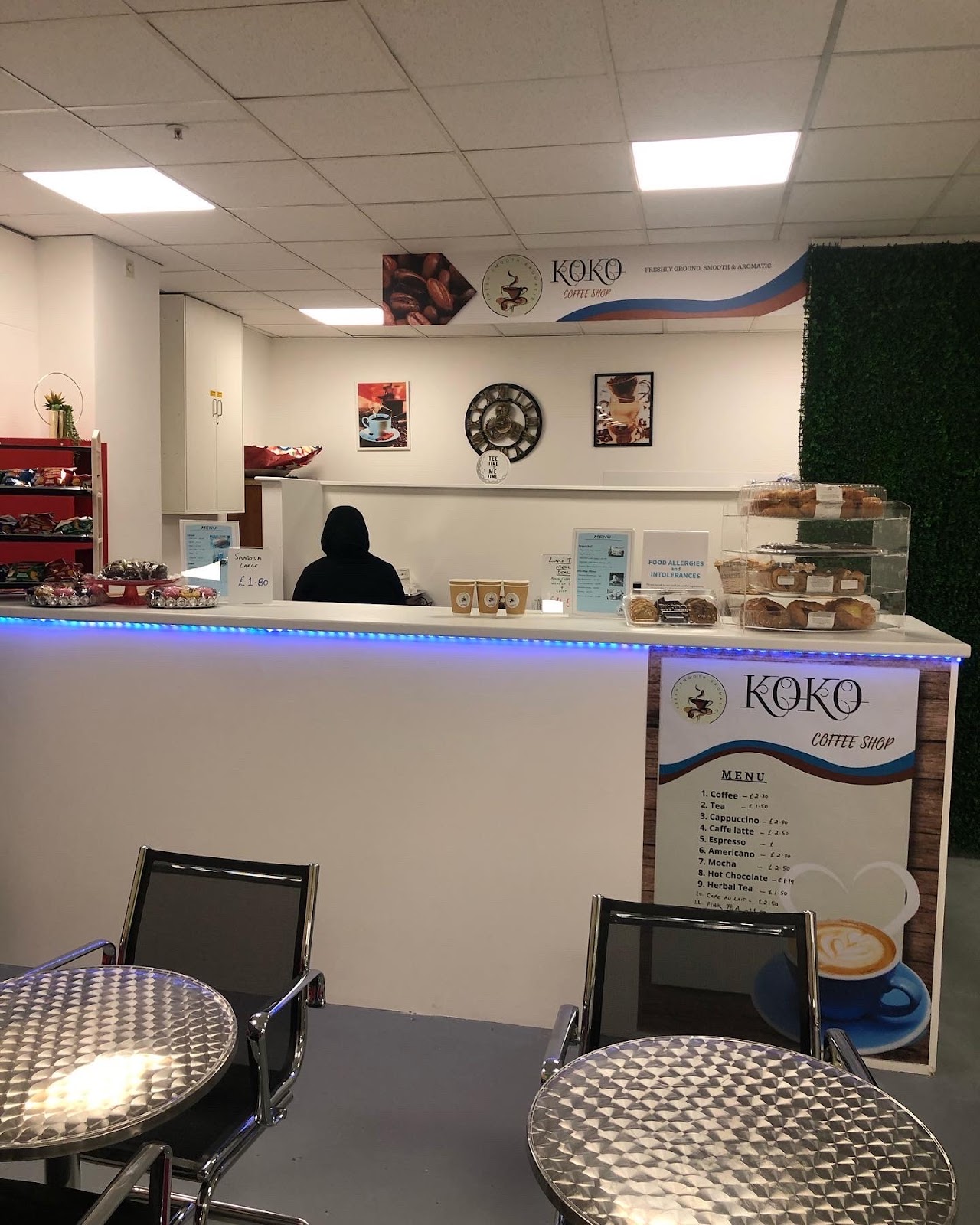 KoKo Coffee Shop interior