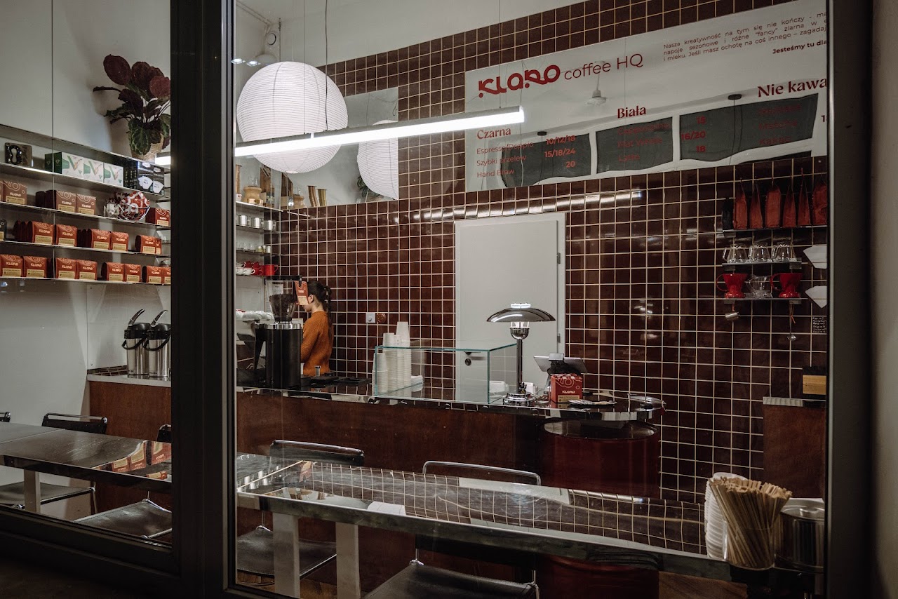 Klaro Coffee HQ interior