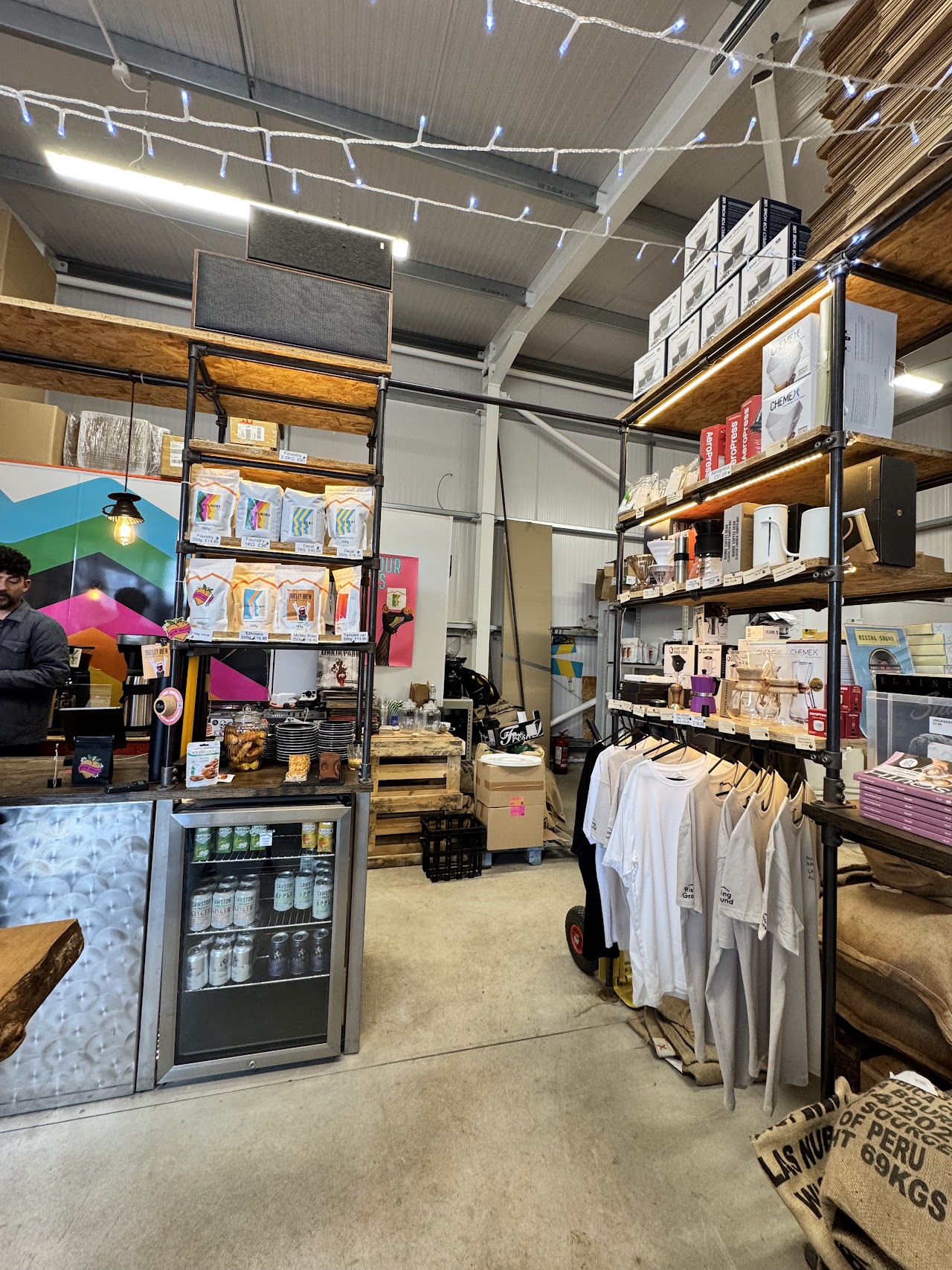 Rising Ground: The Outlet interior