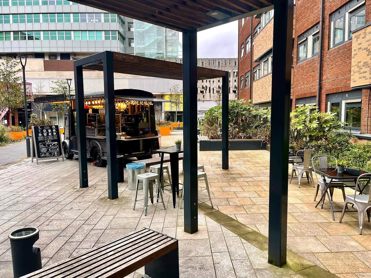 The Coffee Van interior