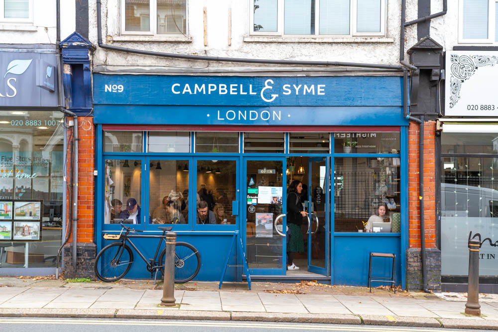 Campbell & Syme Coffee Roasters Cafe interior