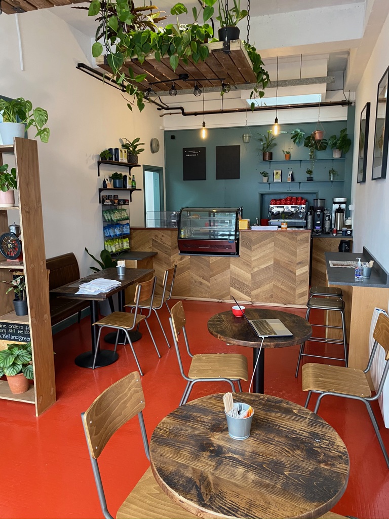 Bishops Coffee interior