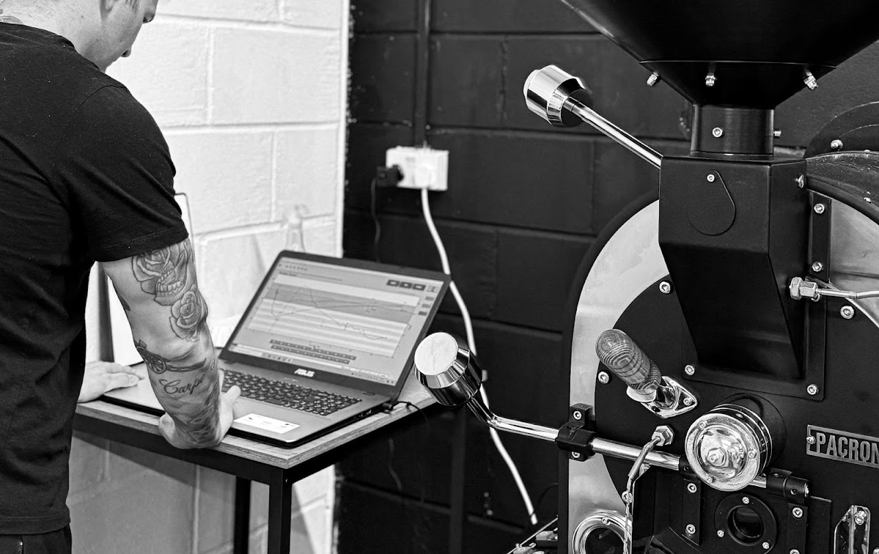 Naughty Bean Coffee Roasters interior