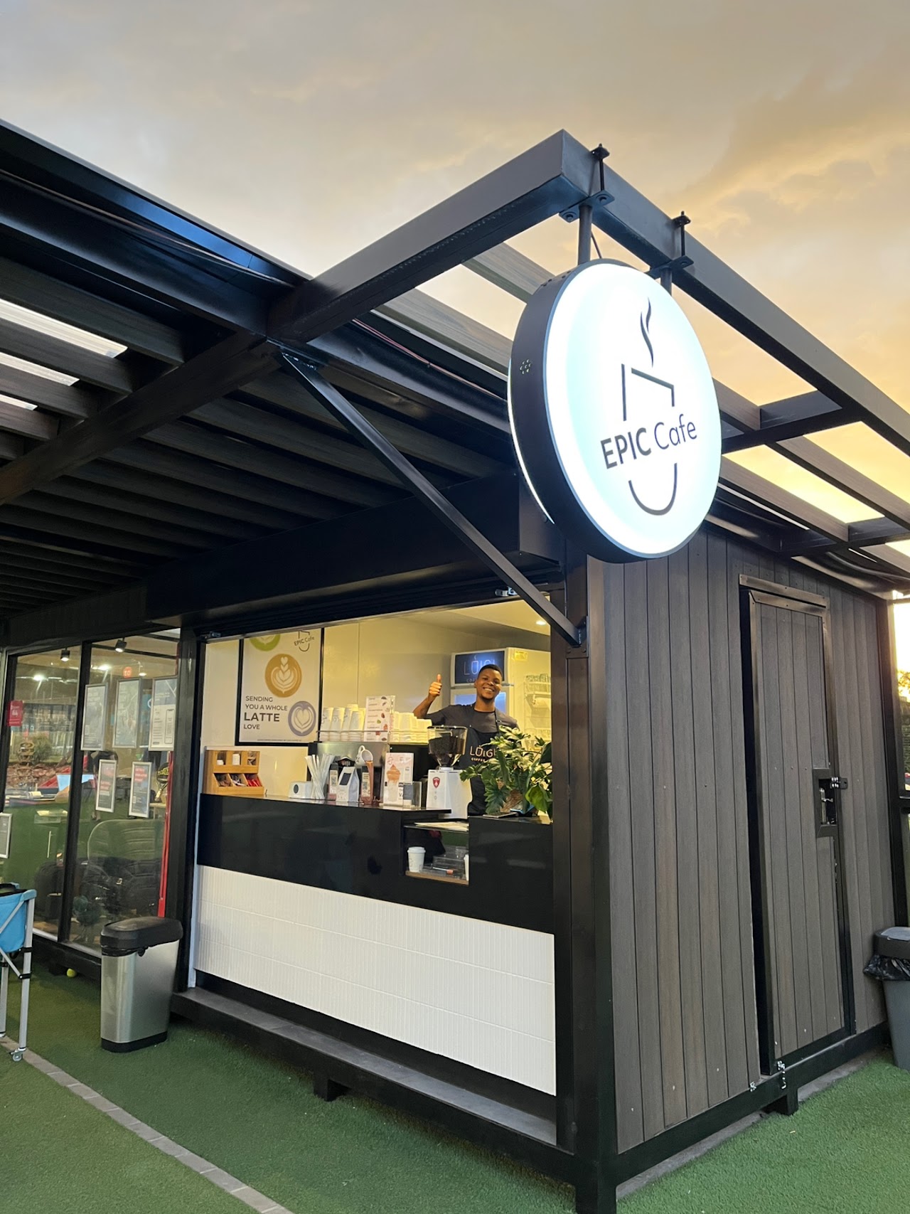 Luigi Coffee Co. interior