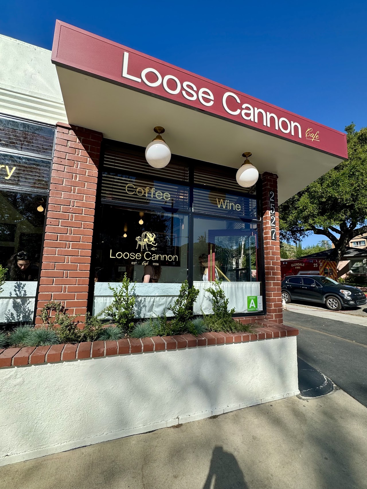 Loose Cannon Cafe interior