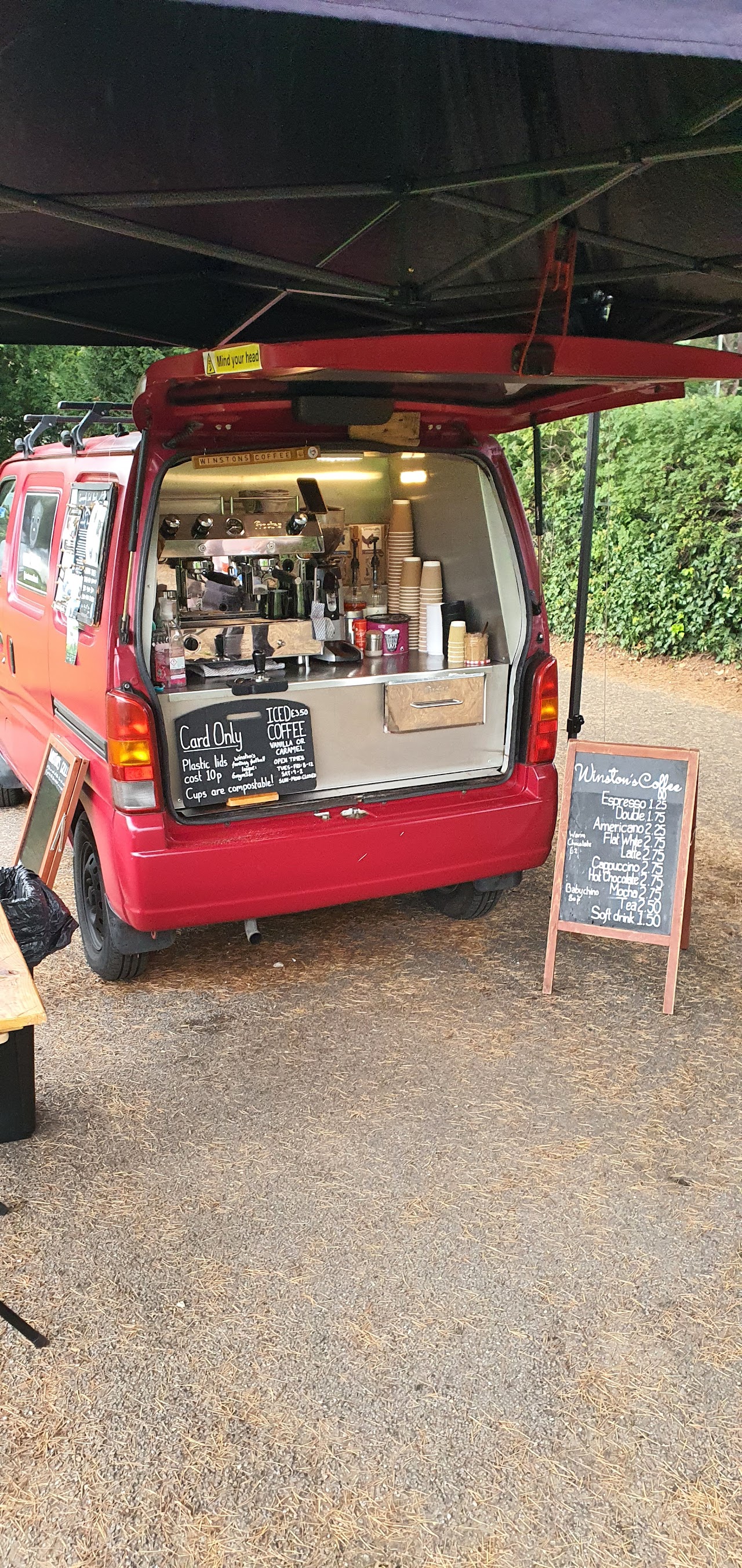 Winston's Coffee interior