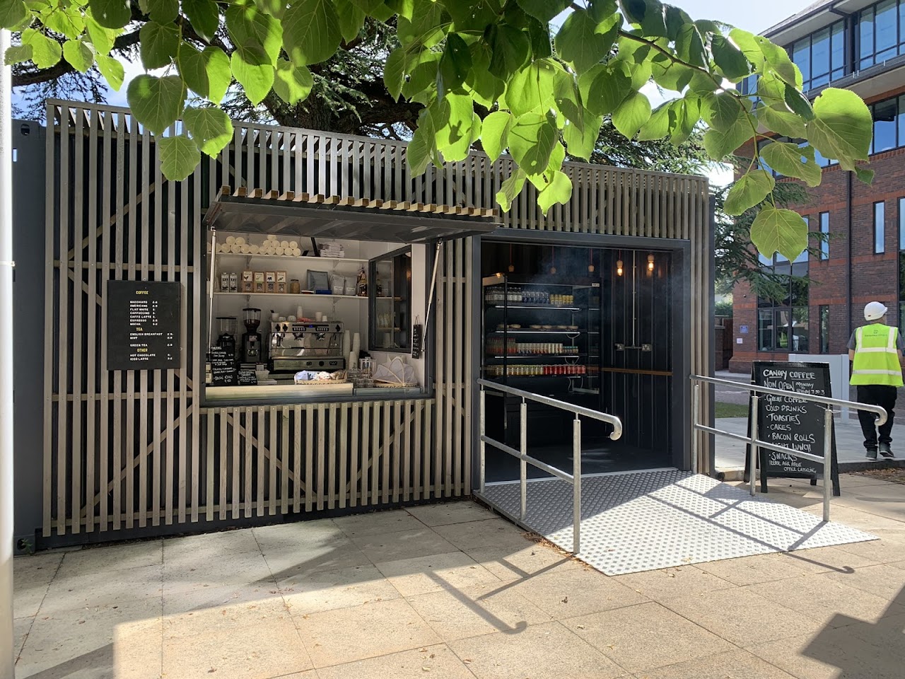 Canopy Coffee London Square interior