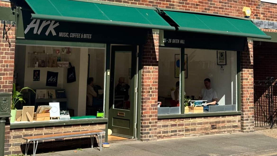 Ark Music, Coffee and Bites interior
