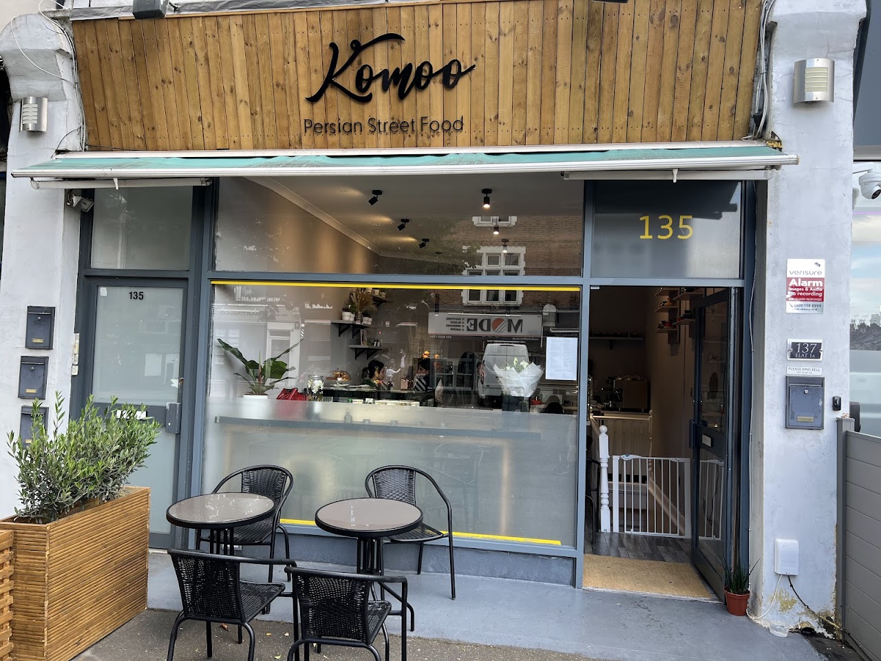 Komoo Café/Persian Sandwich shop interior
