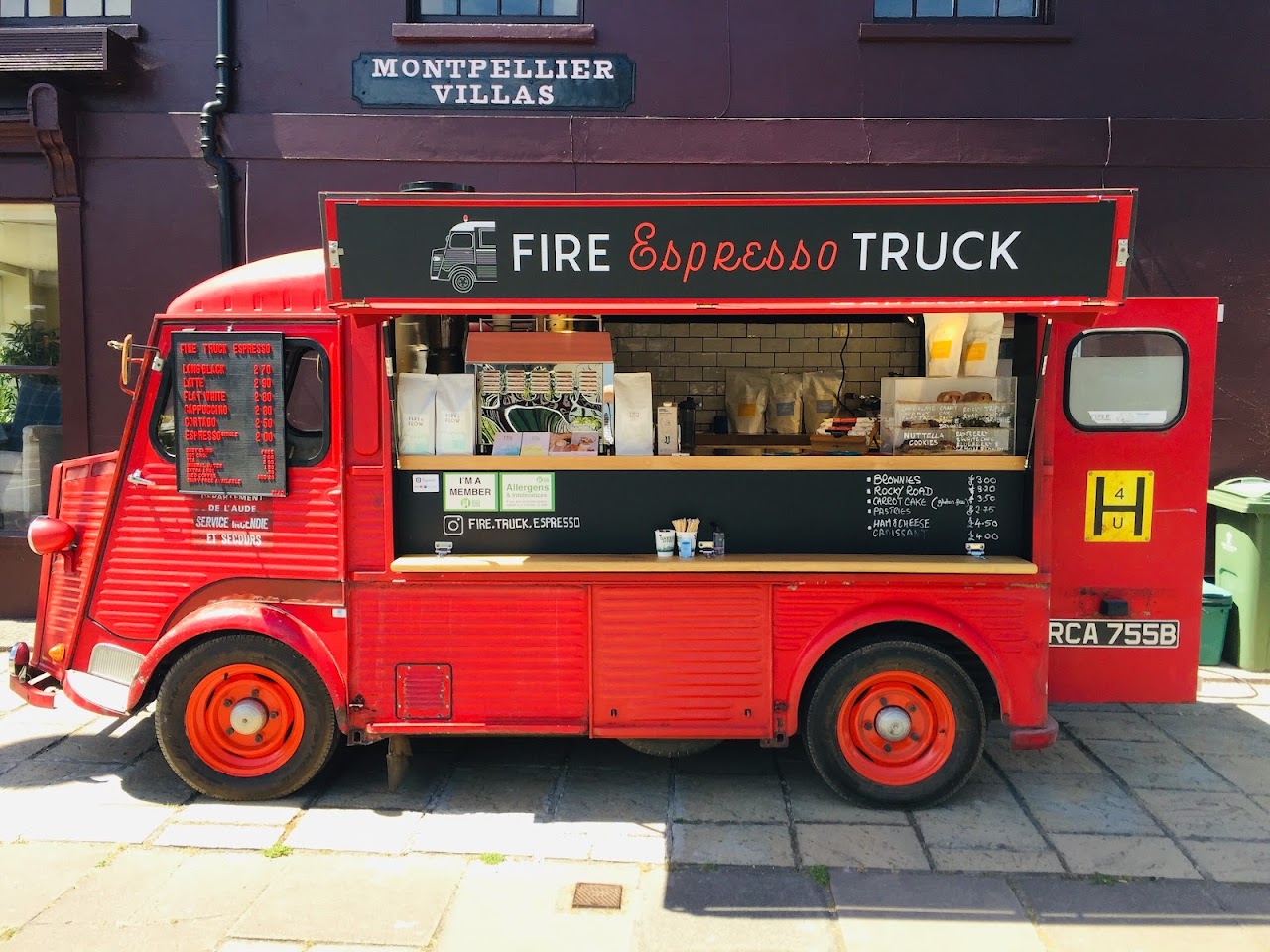 Fire Truck Espresso interior