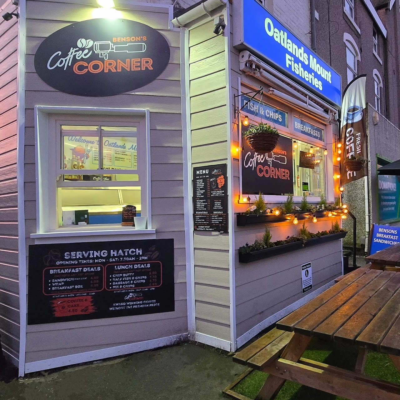 Coffee Corner Harrogate interior