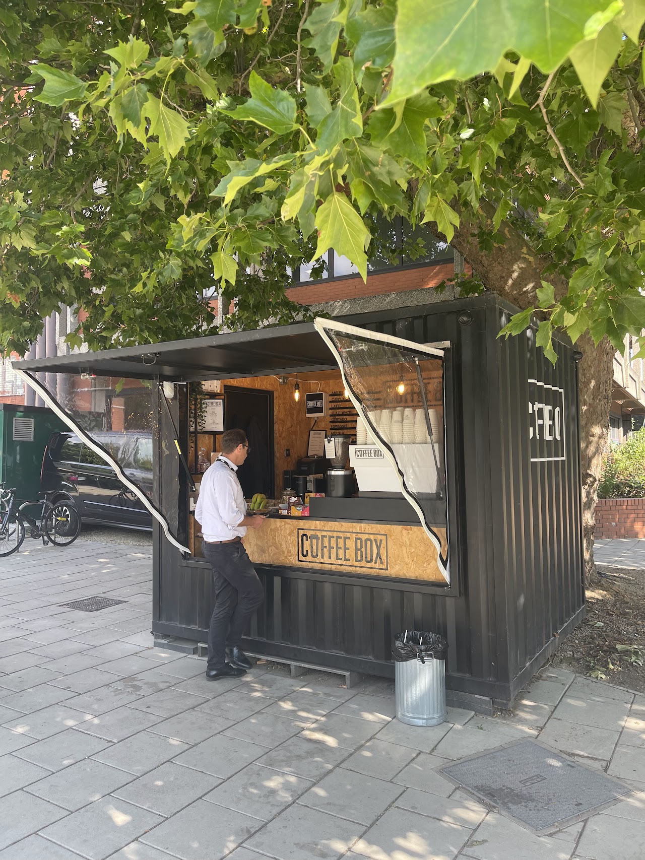 The Coffee Box interior