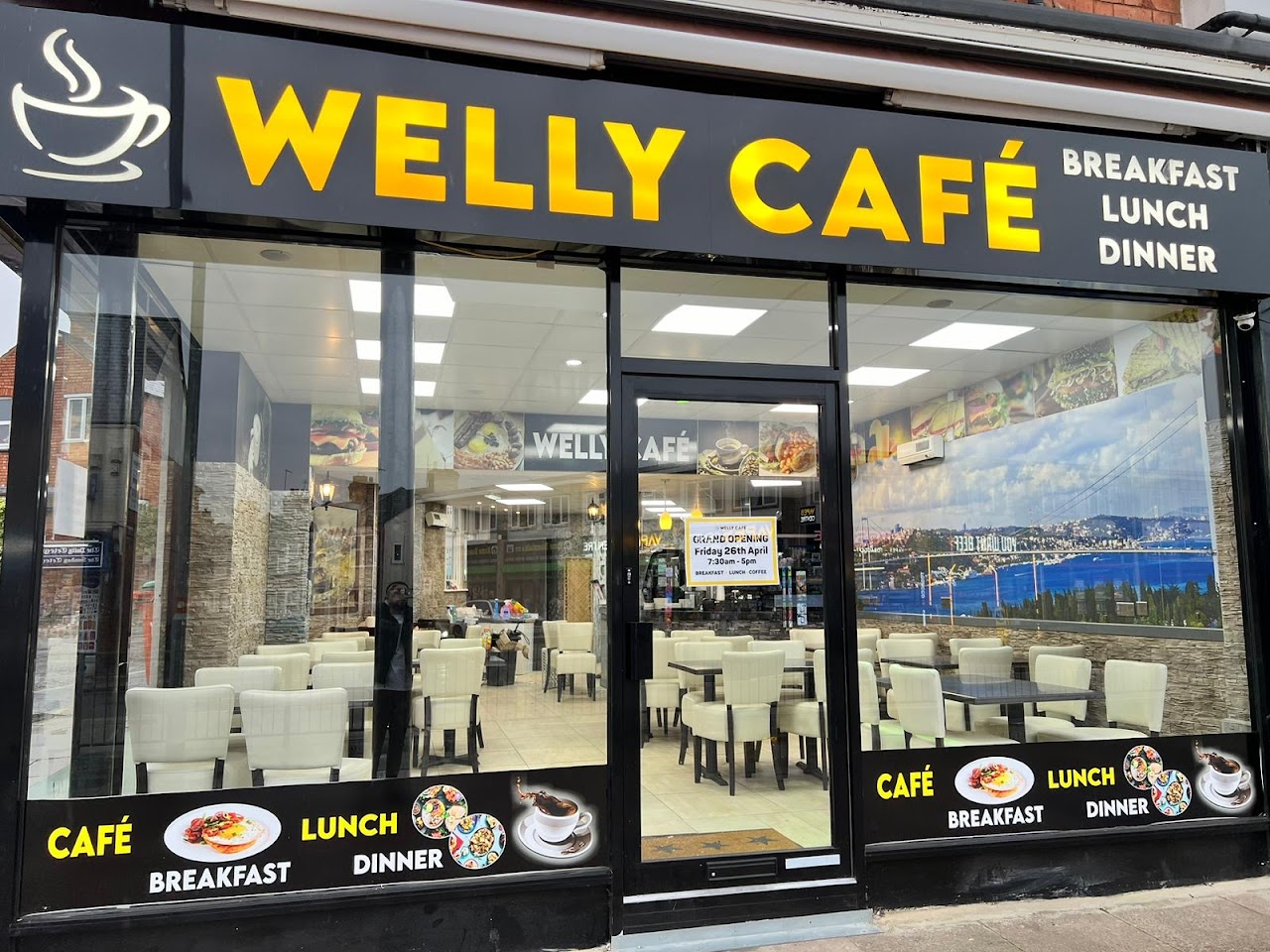 Welly cafe interior