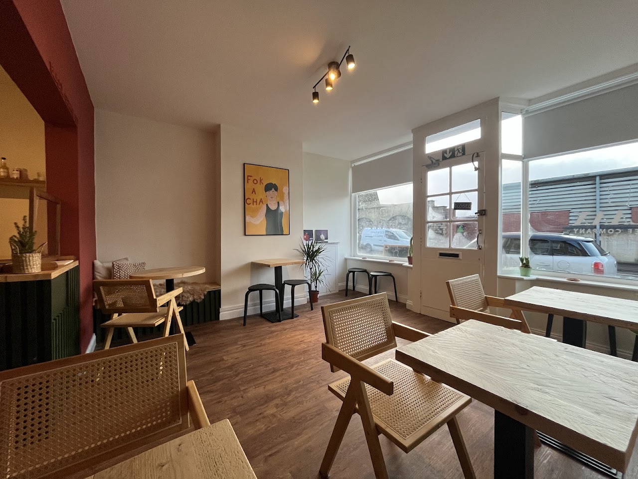 Blaax Coffee Co interior