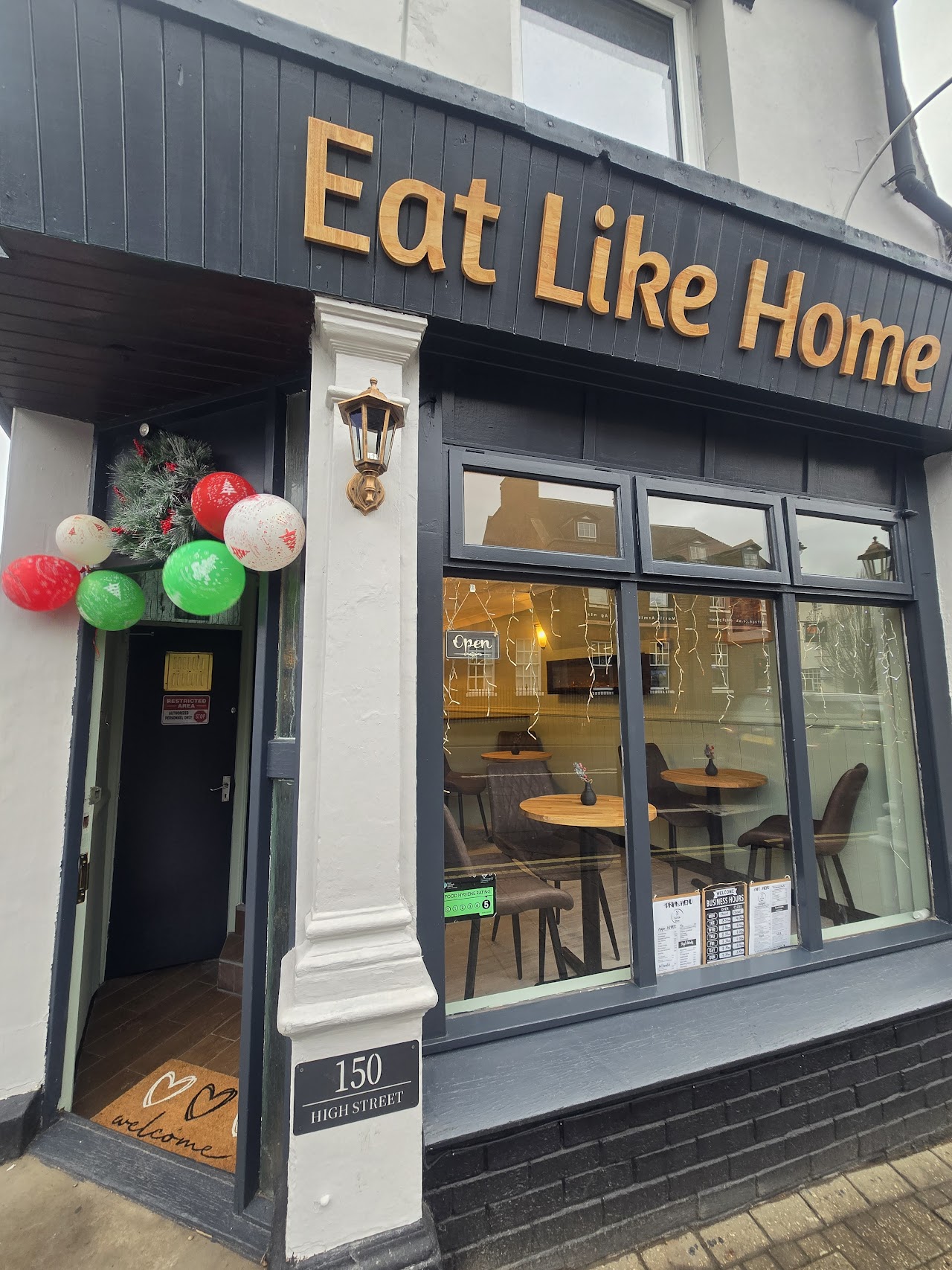 Eat Like Home Café interior