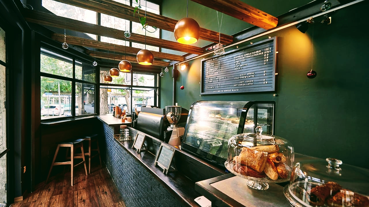 Serious Black Coffee interior
