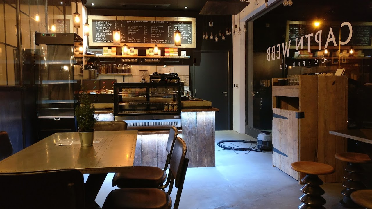 Captain Webb Coffee Co. interior