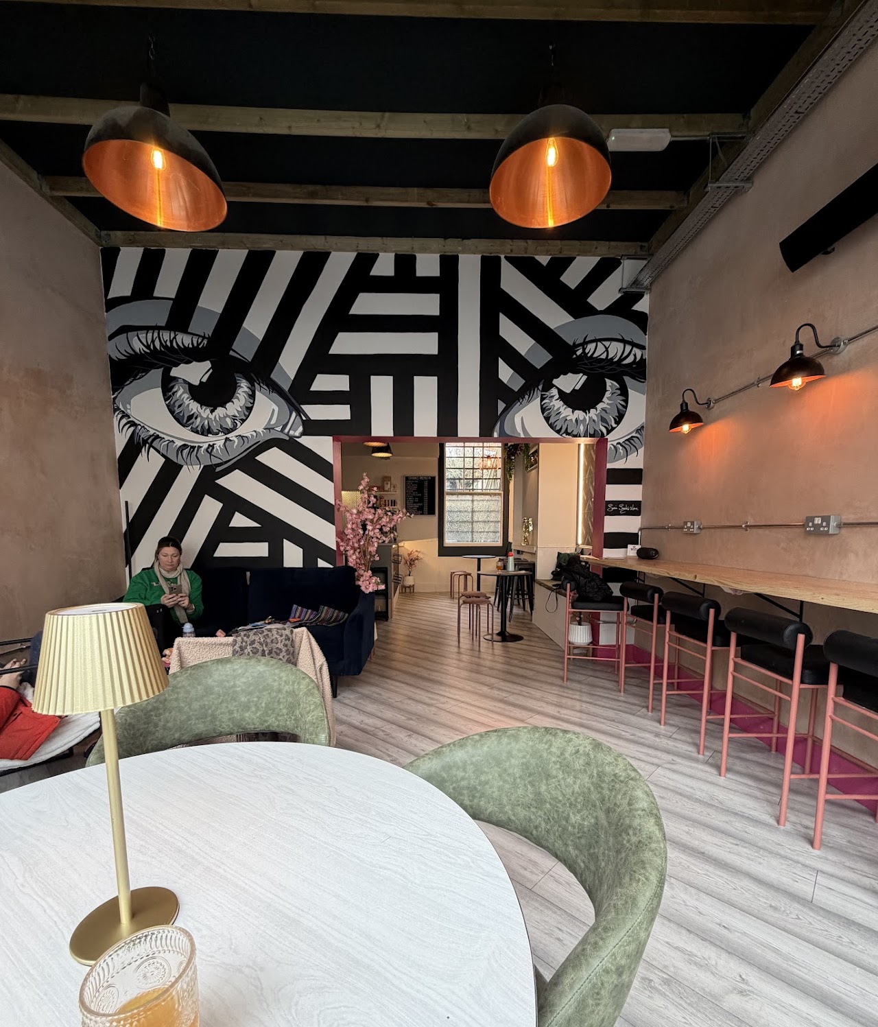 The Humble Hangout cafe interior