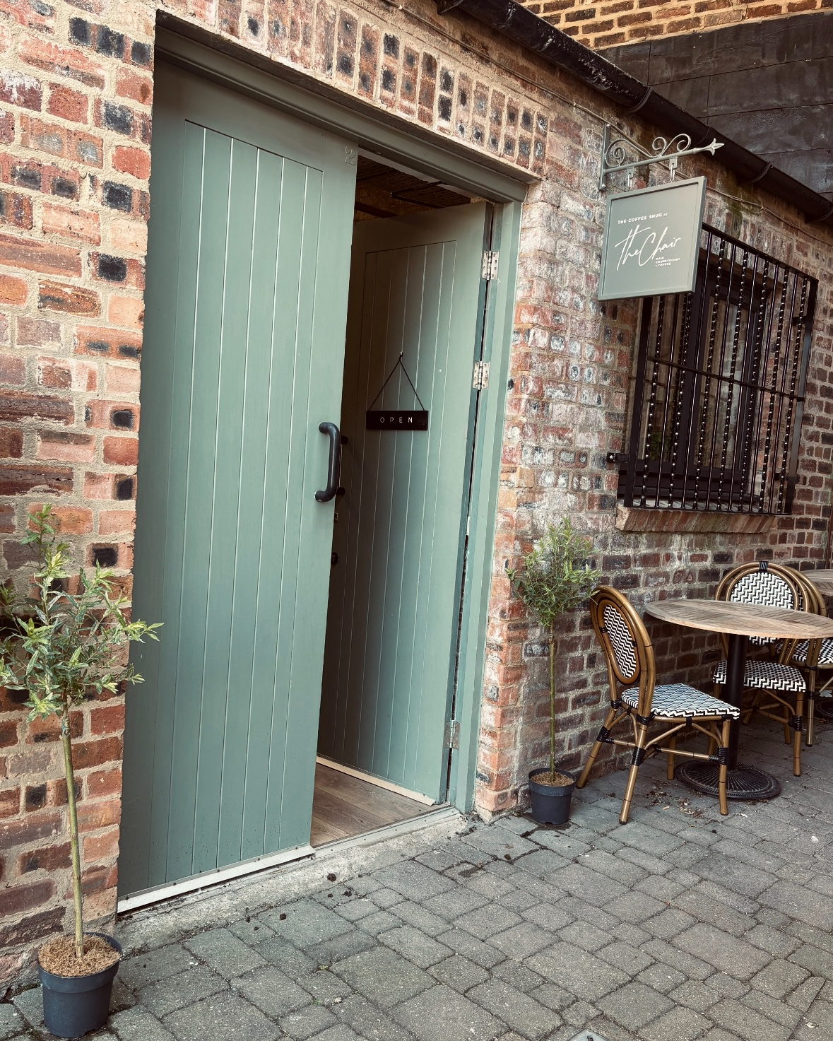 The Coffee Snug at The Chair interior