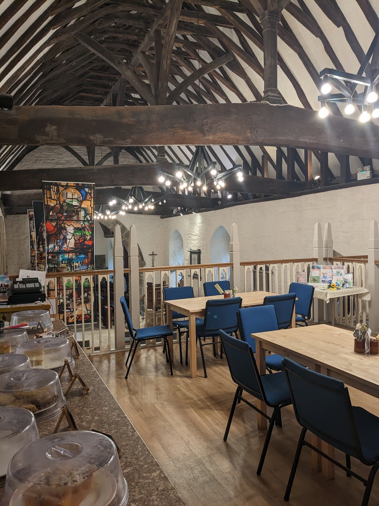 Gallery cafe interior