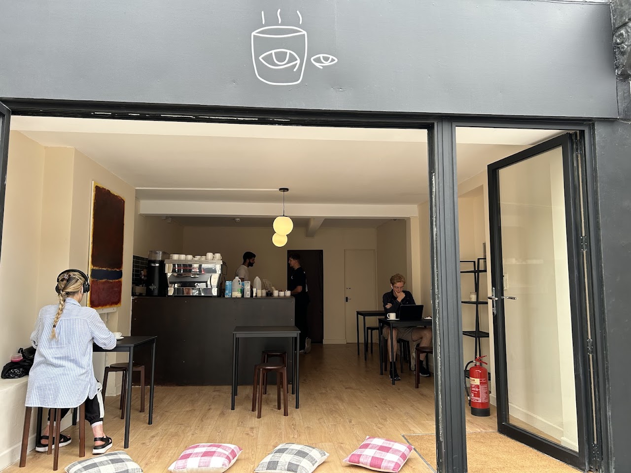 Barman Coffee Co interior