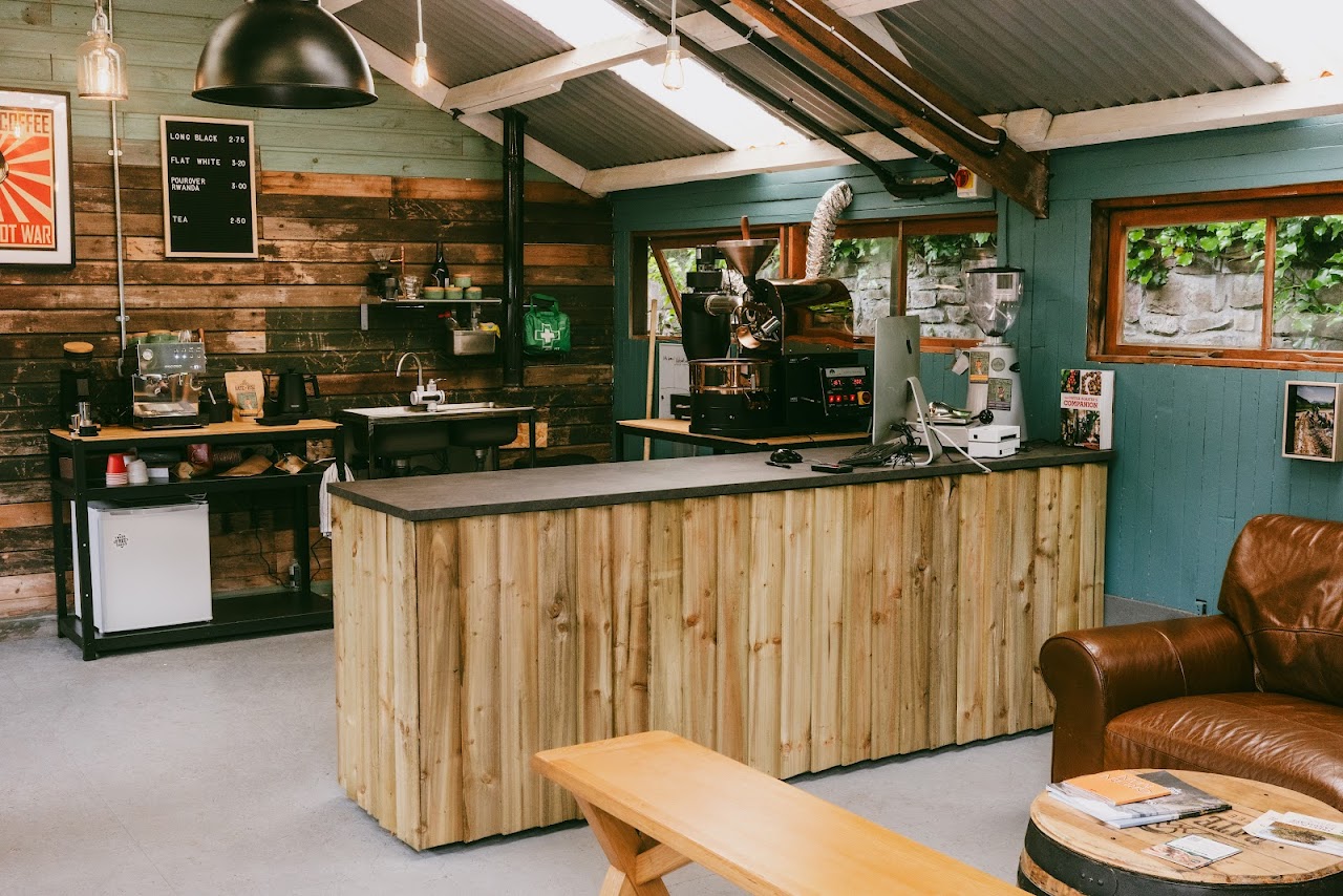 Rate Of Rise Coffee Roastery interior